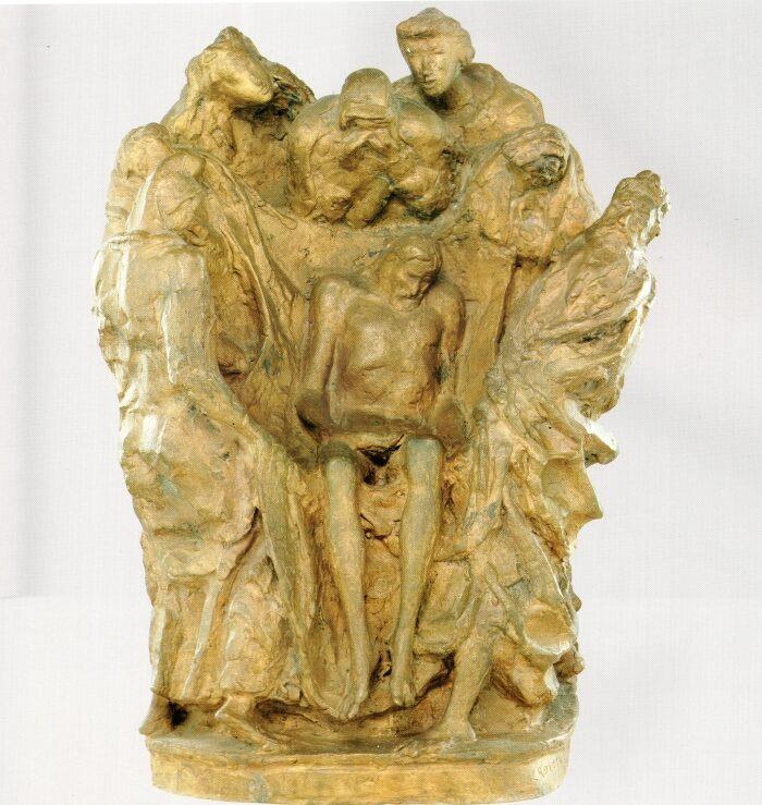 Deposizione, 1953-1954, bronzo - Galleria d’Arte Contemporanea della Pro Civitate Christiana di Assi